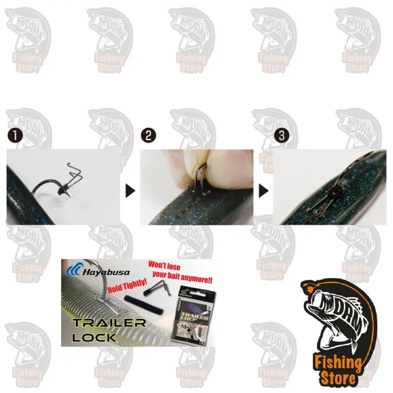 HAYABUSA Trailer Lock "S" Tienda Pesca Madrid DRM Fishing