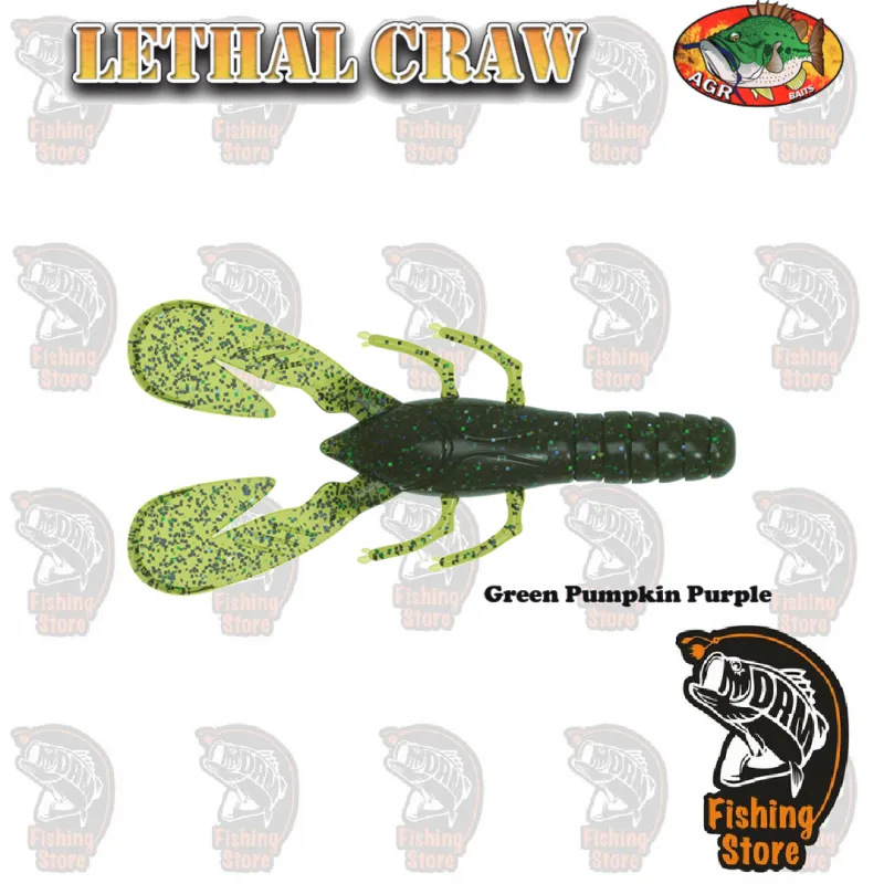 El nuevo cangrejo de vinilo AGR Lethal Craw en DRM FISHING STORE