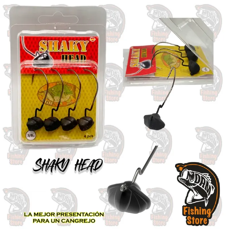 SHAKY HEAD AGR BAITS Tienda Pesca Madrid DRM Fishing