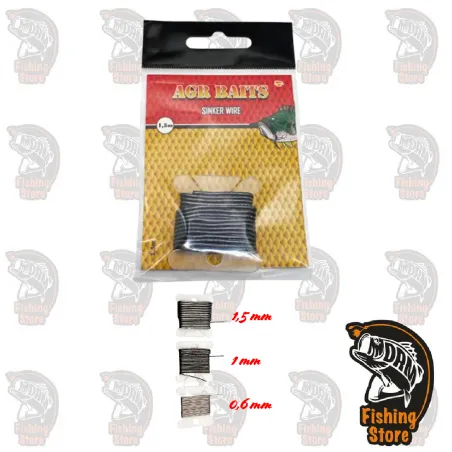SINKER WIRE AGR BAITS Tienda Pesca Madrid DRM Fishing