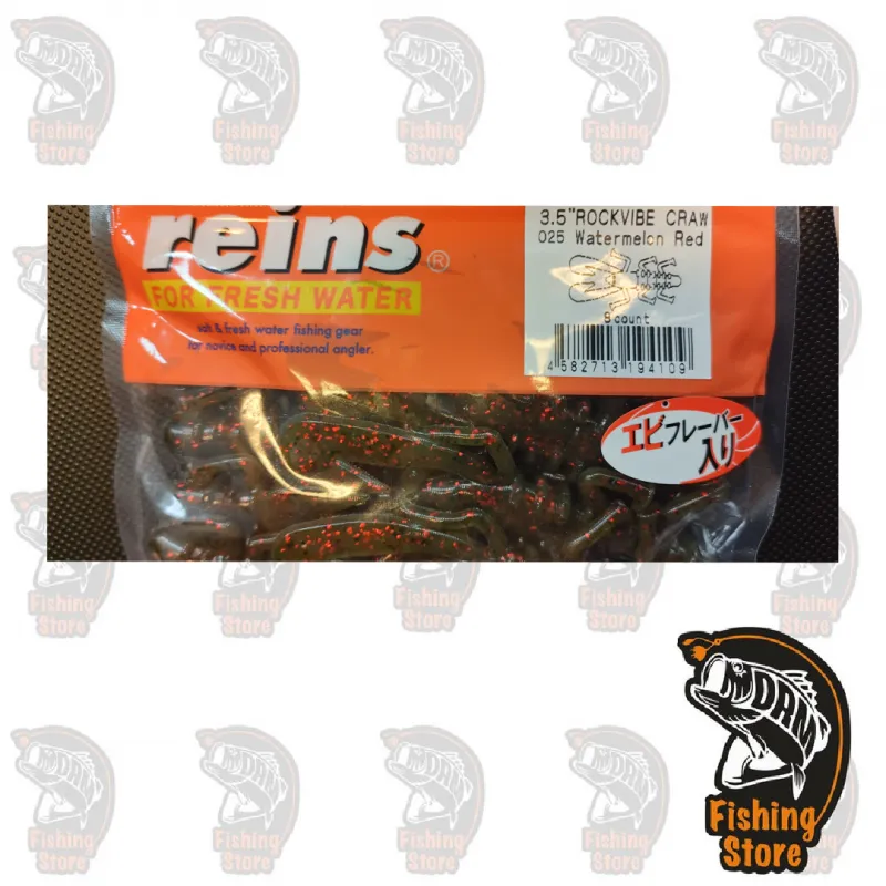 REINS ROCKVIBE CRAW 3,5" Tienda Pesca Madrid DRM Fishing