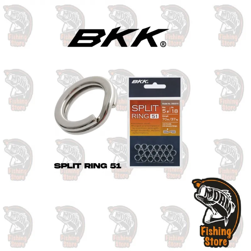 BKK SPLIT RING 51 Tienda Pesca Madrid DRM Fishing