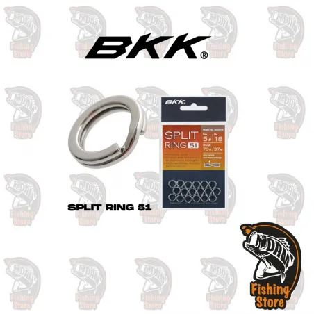 BKK SPLIT RING 51 Tienda Pesca Madrid DRM Fishing