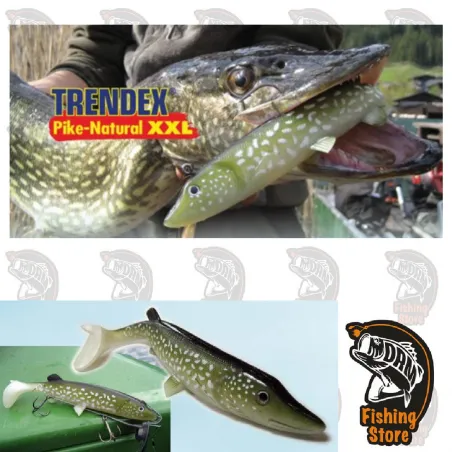 TRENDEX PIKE-NATURAL XXL Tienda Pesca Madrid DRM Fishing