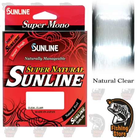 12 LB Super Natural 110yds SUNLINE Tienda Pesca Madrid DRM Fishing