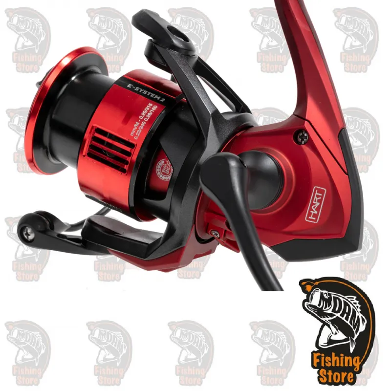 Carrete Pesca Spinning Hart E-System 2  3000 Tienda Pesca Madrid