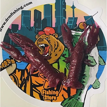 Vinilo de pesca  cangrejo Vero Crawdad Longasbaits Tienda Pesca Madrid