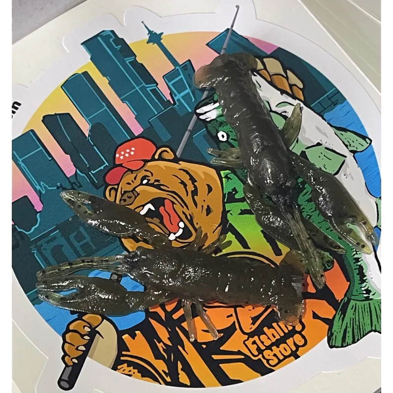 Vinilo de pesca  cangrejo Vero Crawdad Longasbaits Tienda Pesca Madrid