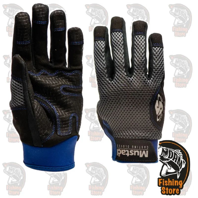 Guantes de pesca Mustad Casting Gloves Tienda DRM Madrid