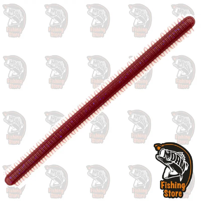 Vinilo pesca  Bass GO2 Bloodworm - BaitFuel 8 ´´American Baitworks DRM