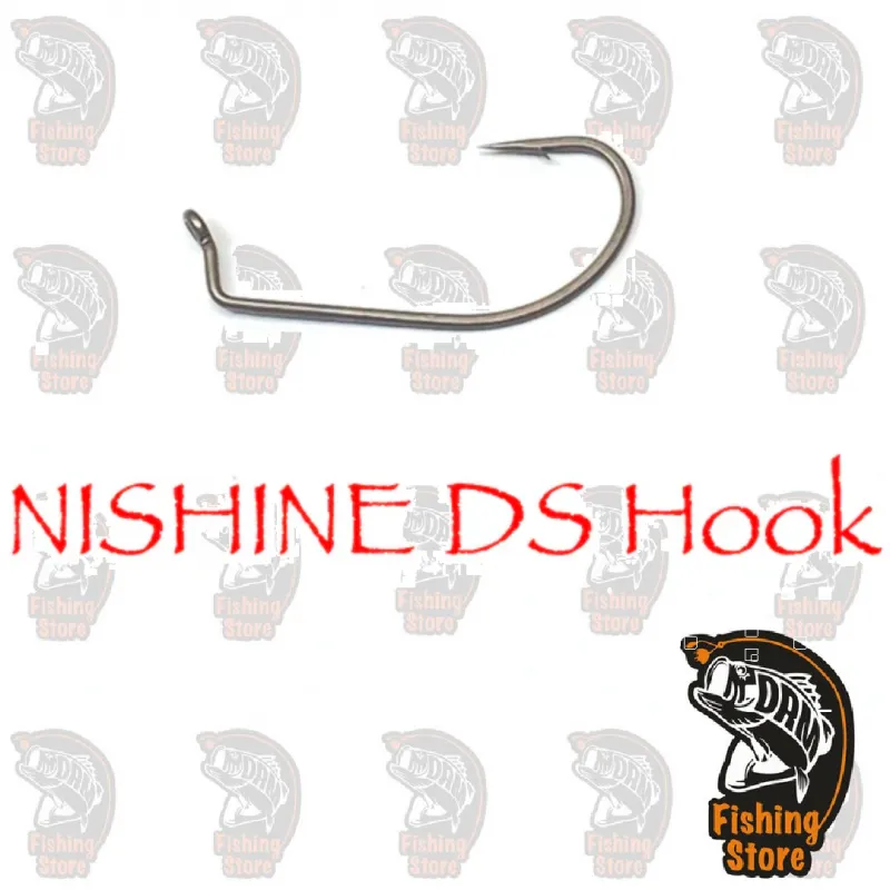 Anzuelo de pesca drop shot Nishine DS Hook Tienda DRM Madrid