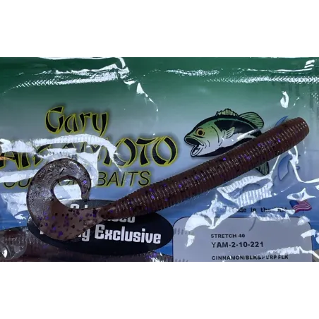 Vinilo de pesca Black Bass Gary Yamamoto Stretch 40 Tienda Madrid DRM