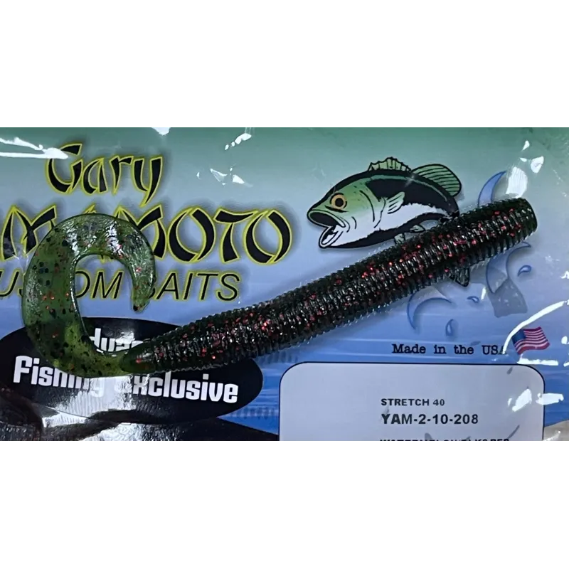 Vinilo de pesca Black Bass Gary Yamamoto Stretch 40 Tienda Madrid DRM