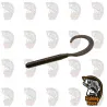 Vinilo Curly Tail 4" ZOOM  Tienda Pesca Black Bass  Madrid DRM Fishing