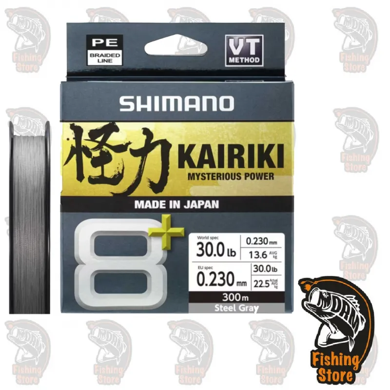 Shimano Linea trenzada pesca Kairiki 8+ Tienda Madrid DRM Fishing