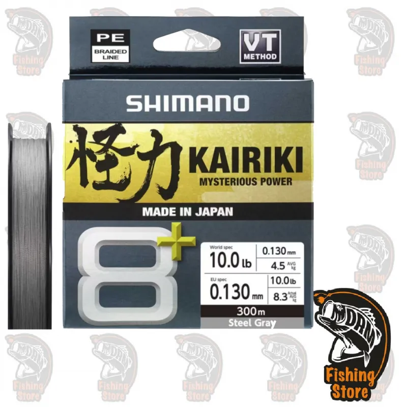 Shimano Linea trenzada pesca Kairiki 8+ Tienda Madrid DRM Fishing