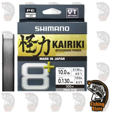 Shimano Linea trenzada pesca Kairiki 8+ Tienda Madrid DRM Fishing