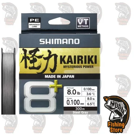 Shimano Linea trenzada pesca Kairiki 8+ Tienda Madrid DRM Fishing
