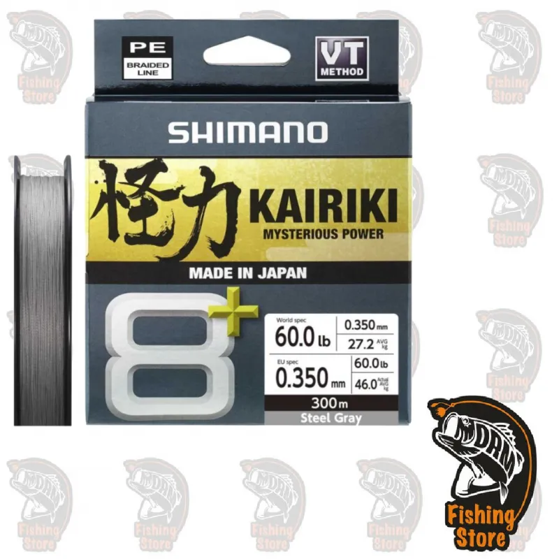 Shimano Linea trenzada pesca Kairiki 8+ Tienda Madrid DRM Fishing