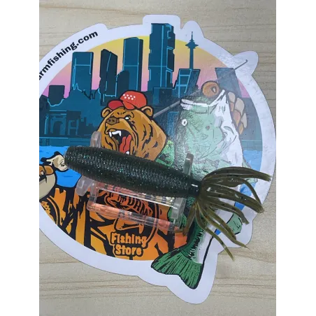Vinilo pesca Fat Ika GARY YAMAMOTO Tienda Madrid DRM Fishing Store