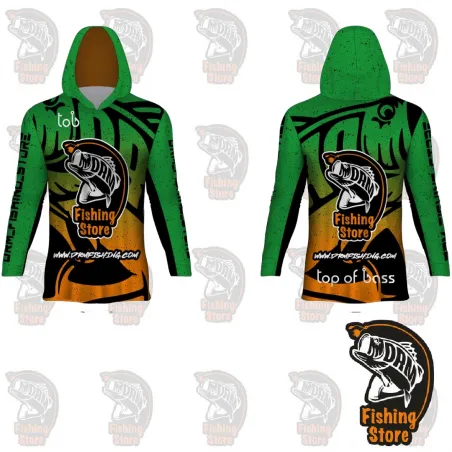 Camiseta técnica de pesca Oficial DRM Fishing Store profesional