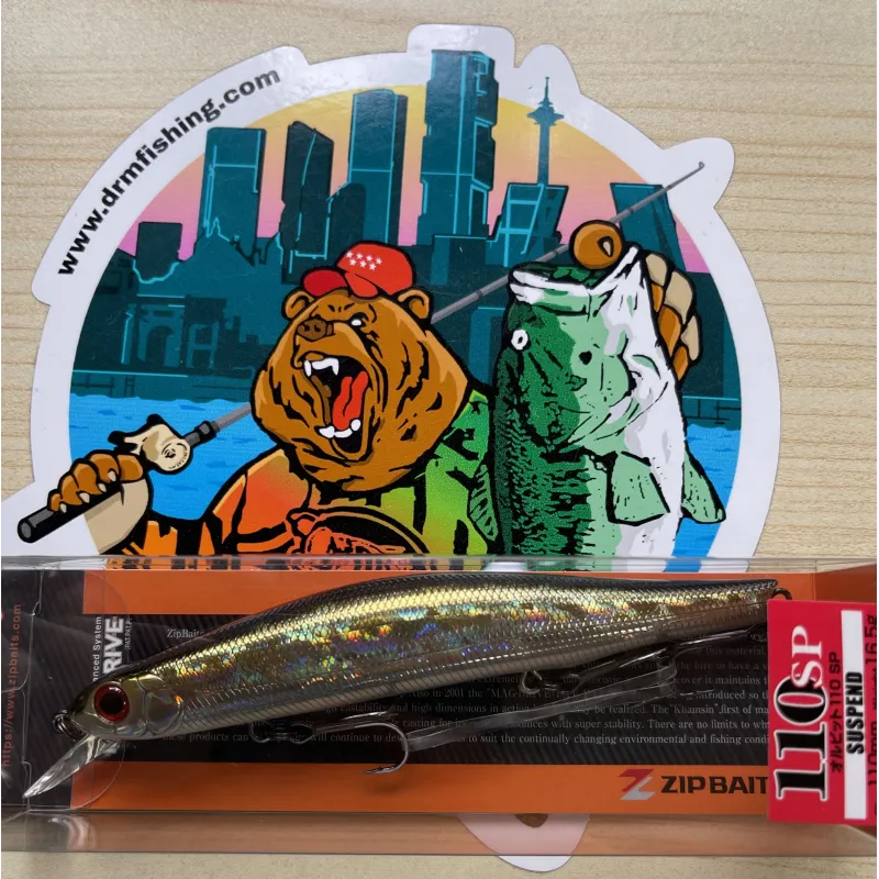 Señuelo pesca Bass Jerkbaits Zipbaits Orbit 110 SP tienda Madrid DRM