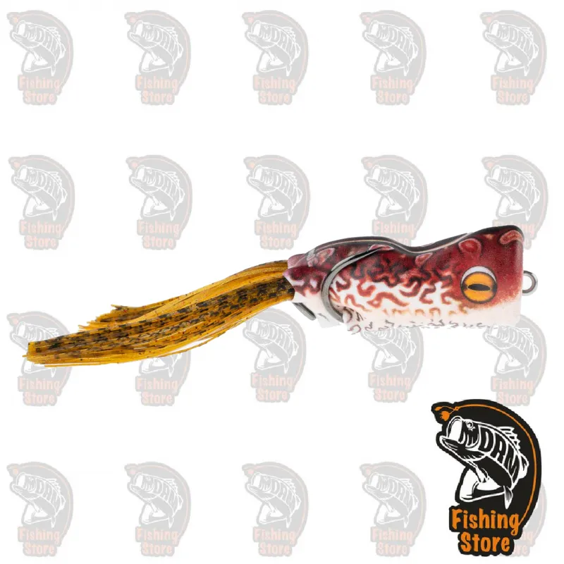 Scum Frog Painted Trophy Popper Toadly Cool | Rana Superficie