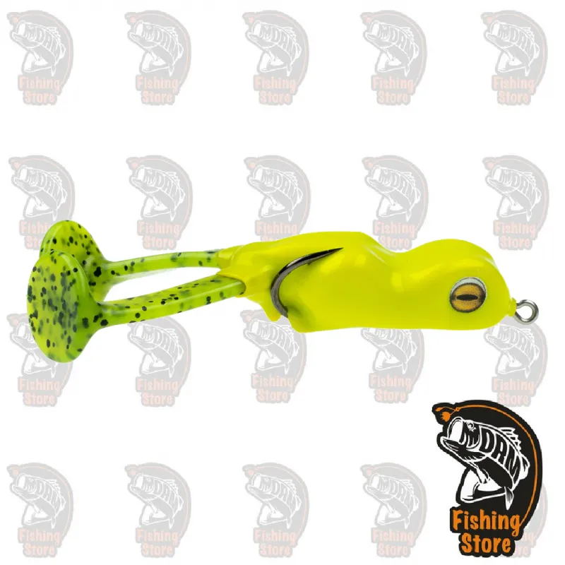 Scum Frog Big Foot Chartreuse | Rana de Superficie