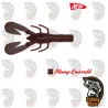 Señuelo pesca cangrejo de vinilo AGR Lethal Craw  DRM FISHING STORE