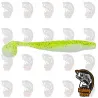 Vinilo Missile Baits Shockwave 4.25" Chartreuse White | DRM Fishing