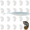 NetBait Prop Duster 3.5 Albino Shad | Vinilo FFS DRM Fishing
