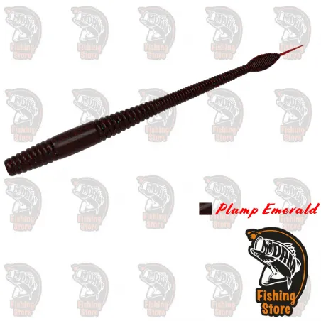 Vinilo pesca AGR Motion Worm Plump Emerald tienda Madrid DRM