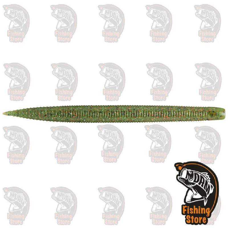 5 Geecrack SAF Stick Watermelon Red Flake  vinilo pesca Black Bass DRM Madrid