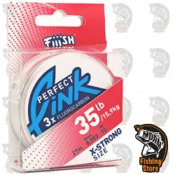 Bajo Línea Black Bass 35 LB Fluorocarbono Fiiish Perfect Link  tienda DRM
