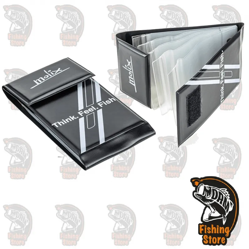 Bolsa pesca Molix Hook Stocker porta señuelos Tienda DRM Madrid