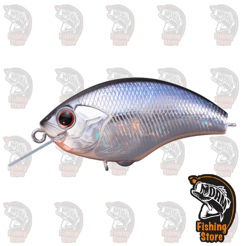 Crankbait H09 Crystal Blue Shiner OSP Blitz pesca Madrid DRM Fishing