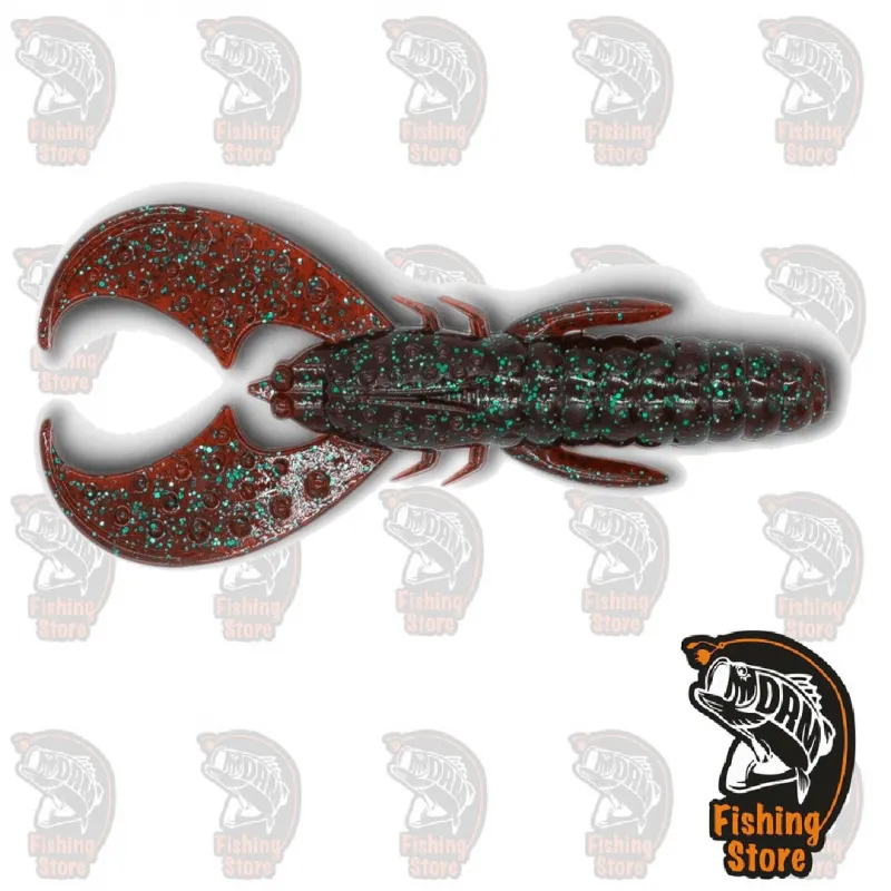 Vinilo Walobaits  pxs  Zelus Craw V2 Scuppernong  Green Flakes DRM
