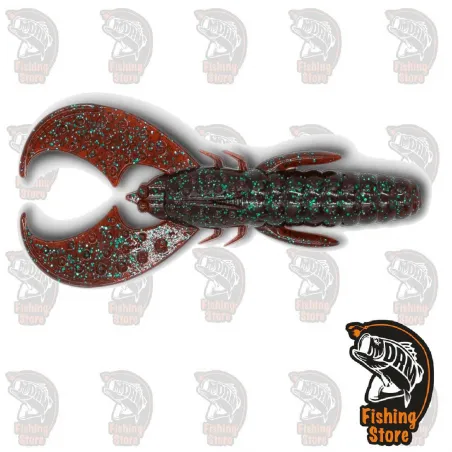 Vinilo Walobaits  pxs  Zelus Craw V2 Scuppernong  Green Flakes DRM