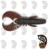 Vinilo Walobaits  pxs  Zelus Craw V2 Scuppernong  Green Flakes DRM