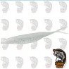 Señuelo Sakamata Shad 4 108-Pearl Glitter DEPS Tienda  Madrid DRM