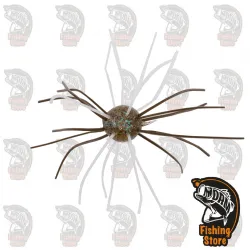 Vinilo pesca Geecrack Imo Kemushi Cue Bomb 364 Brown White Tienda DRM