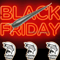 Vinilo para pesca Black Bass y Siluro NLW Namazu Catfish SoftBaits DRM