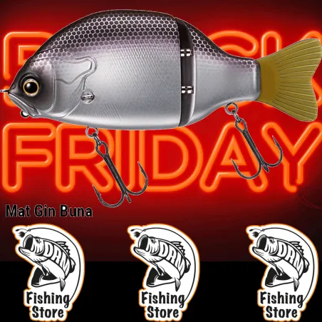Swimbait pesca Daiwa Gladical 147F Mat Gin Buna tienda Madrid DRM