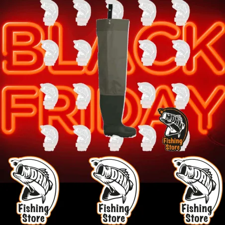 Botas con pantalon impermeable KALI KUNNAN Tienda Pesca Madrid DRM