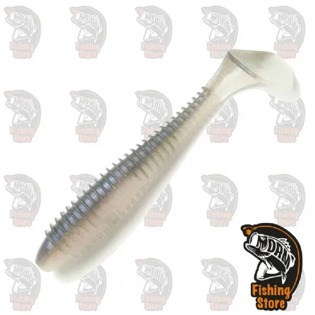 Señuelo  3,8"  Swing Impact fat Keitech  420T: Pro Blue Red Pearl DRM