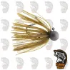 Keitech Model II 1/2 Tungsten Football Jig 101: Green Pumpkin PP DRM