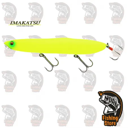 Señuelo superficie Iron Mouth 128 IMAKATSU 80 Super Lemon DRM Madrid