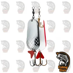 Cucharilla pesca lucio Dam plata Palmerita doble tienda Madrid DRM