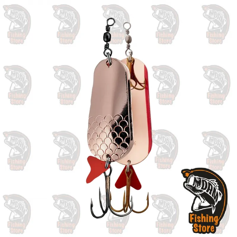 Cucharilla pesca lucio Dam cobre Palmerita doble tienda Madrid DRM