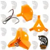 Protectores de anzuelos pesca  triples Savage Gear Nº 4/6 Madrid DRM